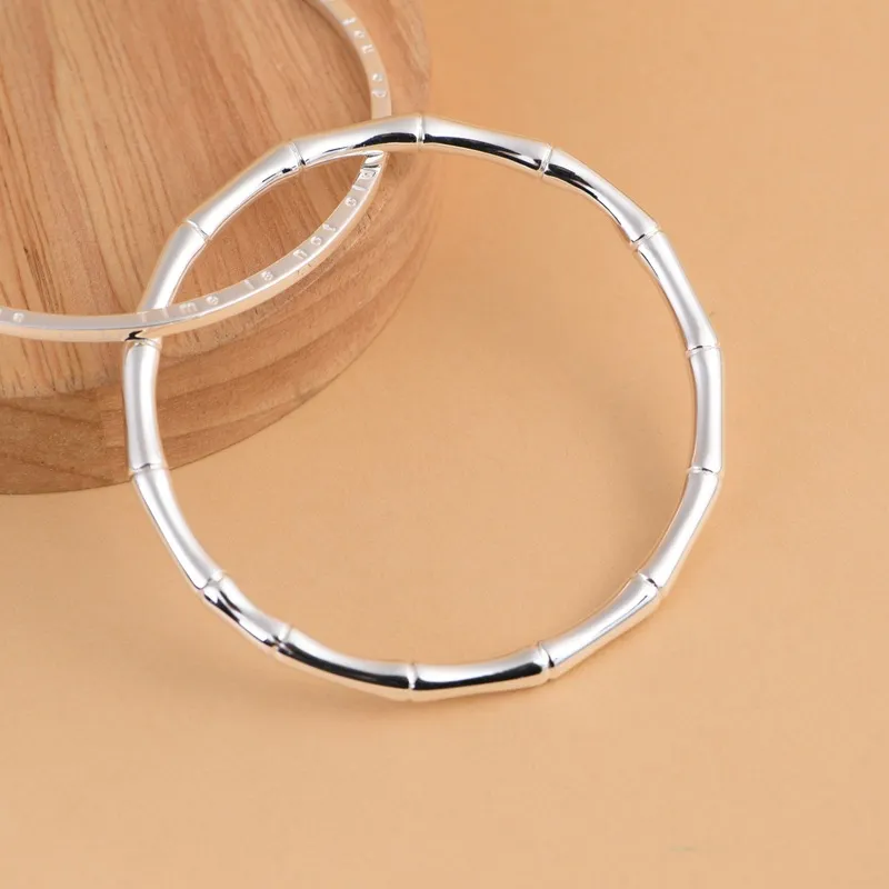 JINLUWANG 999 Fine Silver Sterling Silver Bracelets Women's-2