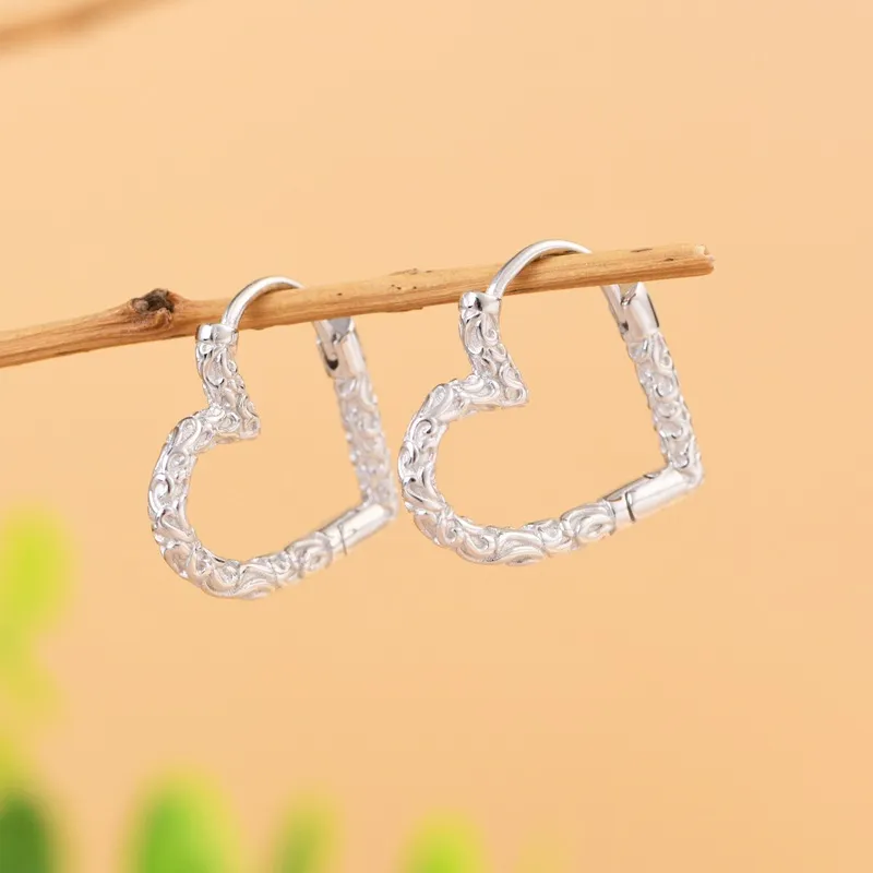 JINLUWANG S925 Silver Earrings Women's-1