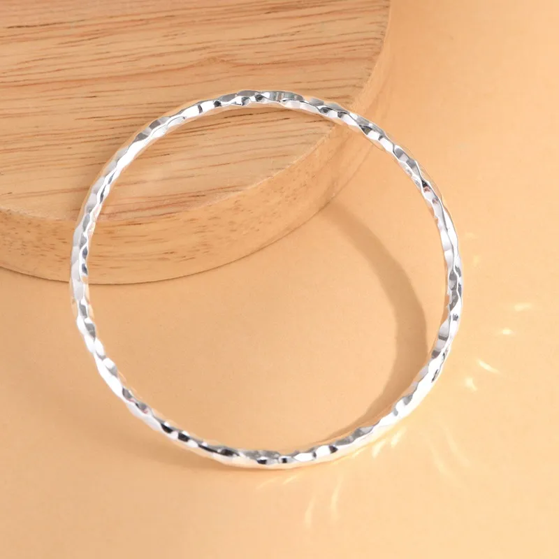JINLUWANG 999 Fine Silver Sterling Silver Bracelets Women's-2