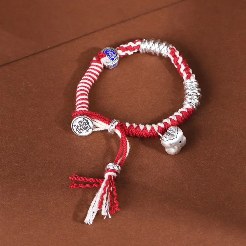 JINLUWANG 990 Silver Bracelets Women's-1