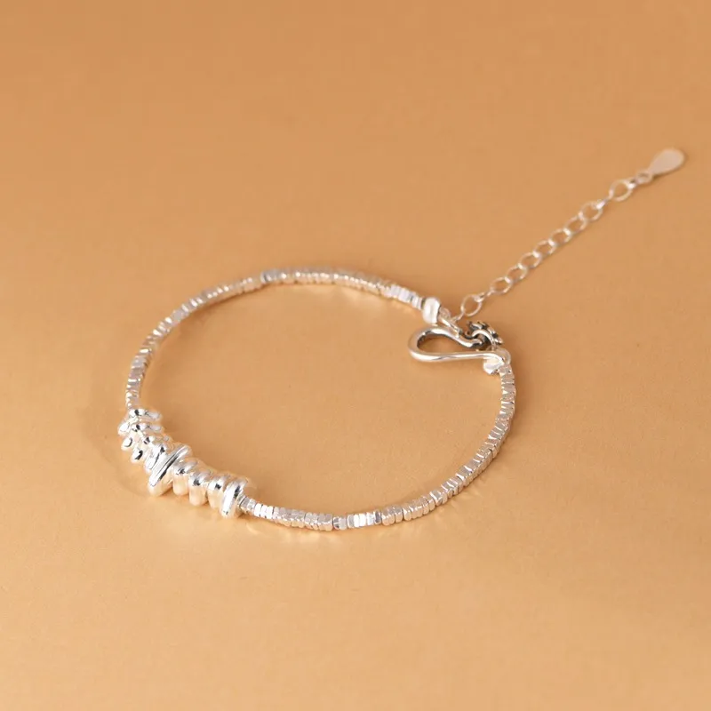 JINLUWANG S925 Silver Bracelets Women's-2