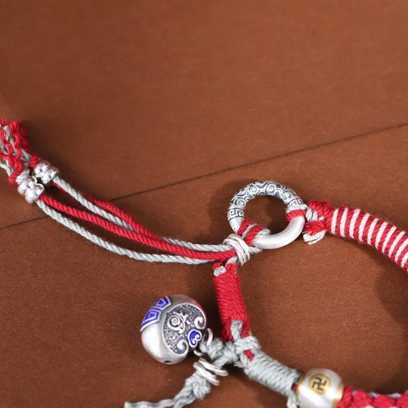 JINLUWANG S925 Silver Bracelets Women's-2