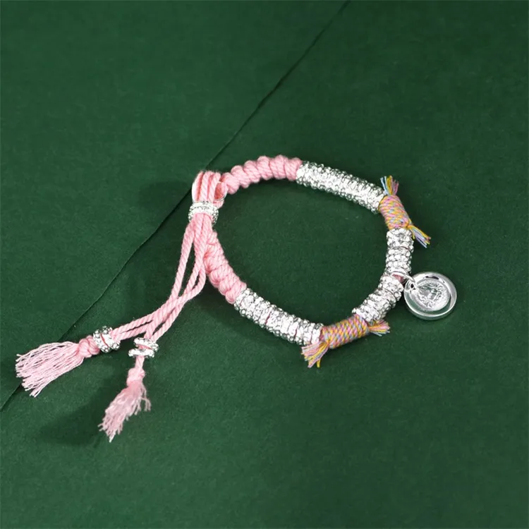 JINLUWANG 990 Silver Bracelets Women's-1