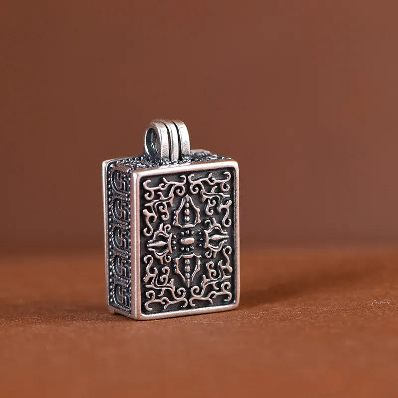 JINLUWANG 925 Sterling Silver Pendants Unisex-3