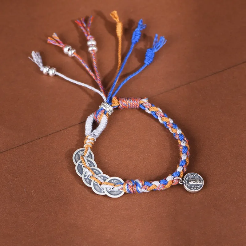 JINLUWANG Adjustable Five Element Wealth Bracelets Unisex-5