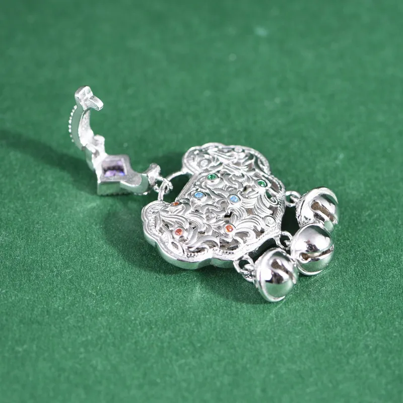 JINLUWANG S925 Silver Necklaces Women's-4