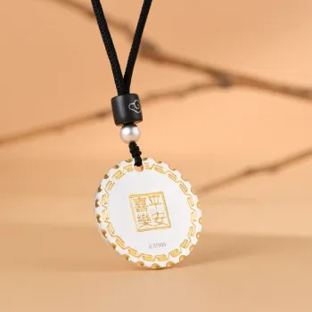 JINLUWANG 999 Fine Silver Necklaces Unisex