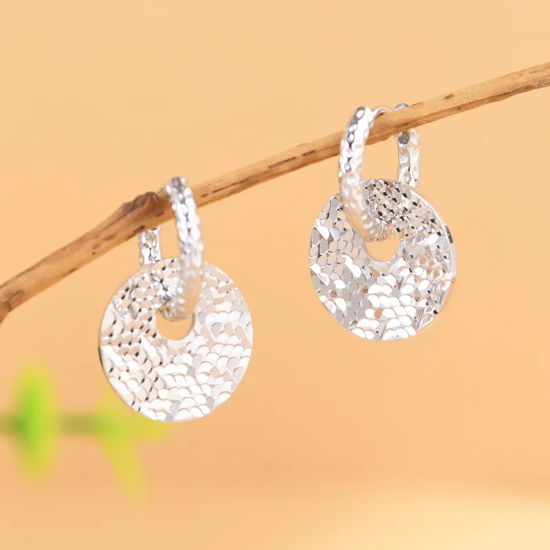JINLUWANG S925 Silver Earrings Women's-1