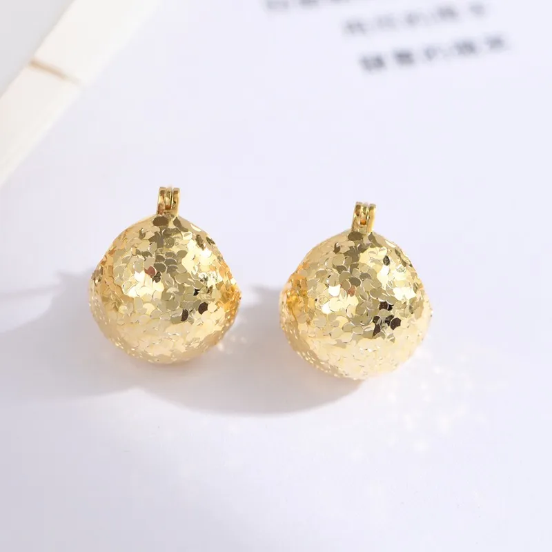 JINLUWANG S925 Silver plated Gold Earrings Women's-1
