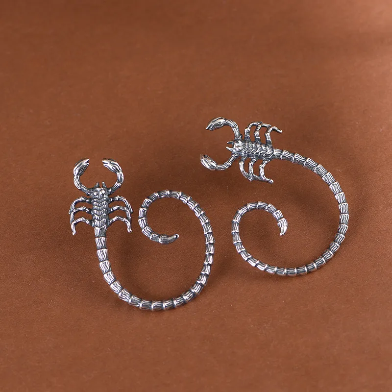 JINLUWANG S925 Silver Stud Earrings Women's-3