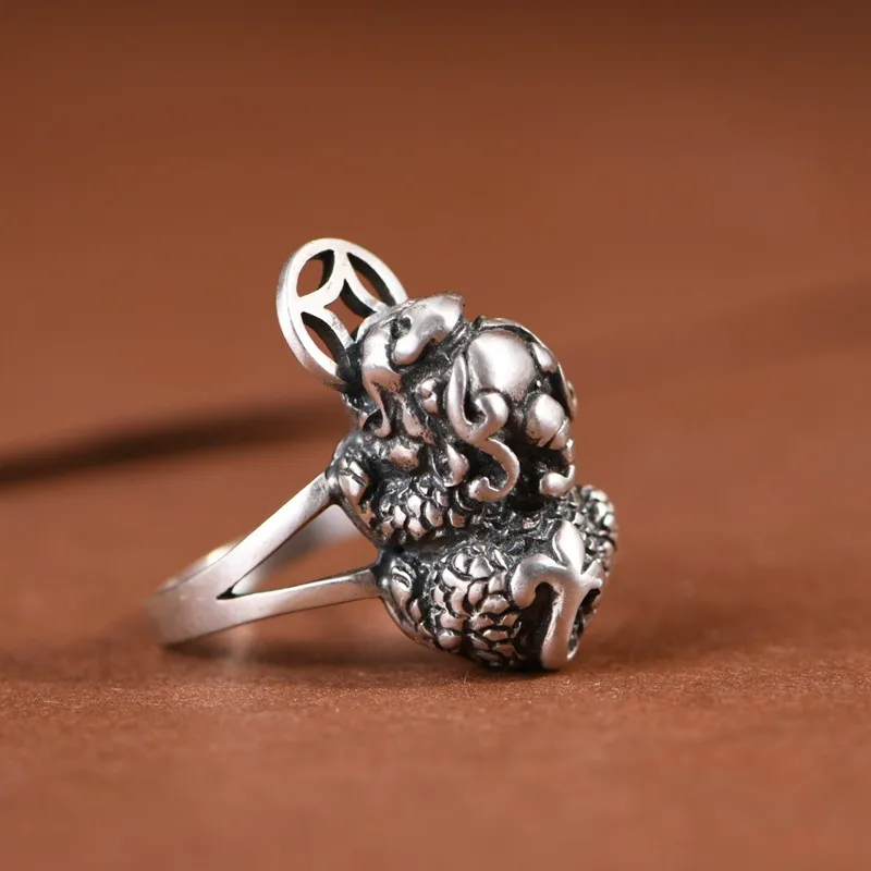 JINLUWANG S925 Silver Rings Women's-3