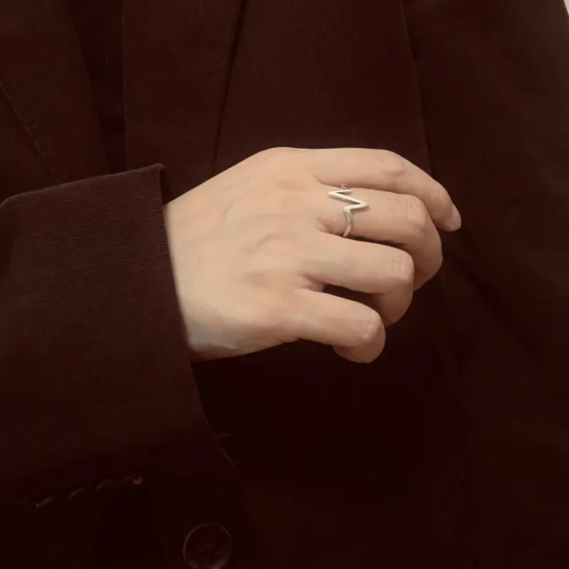 SHIYI N CIFANG S925 Silver Rings Unisex-5