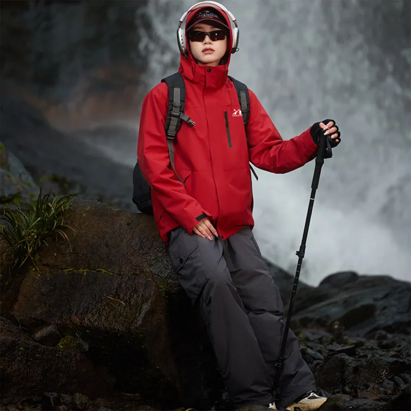 ROBINHOOD Waterproof, Windproof, Breathable, Thermal, Water Repellent Windbreaker Jacket Unisex-6