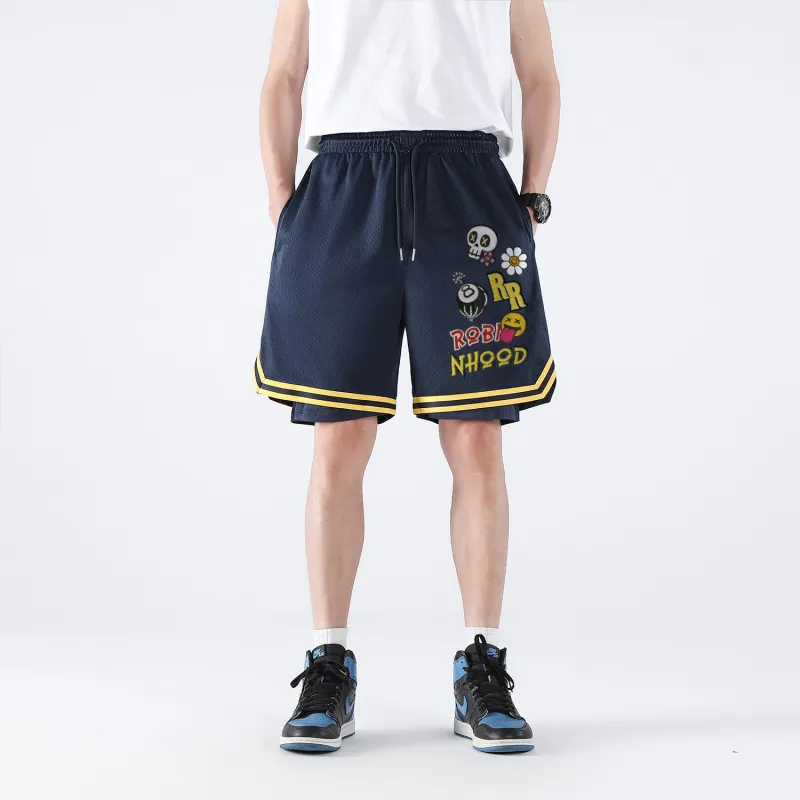 ROBINHOOD Basketball Shorts Unisex-12