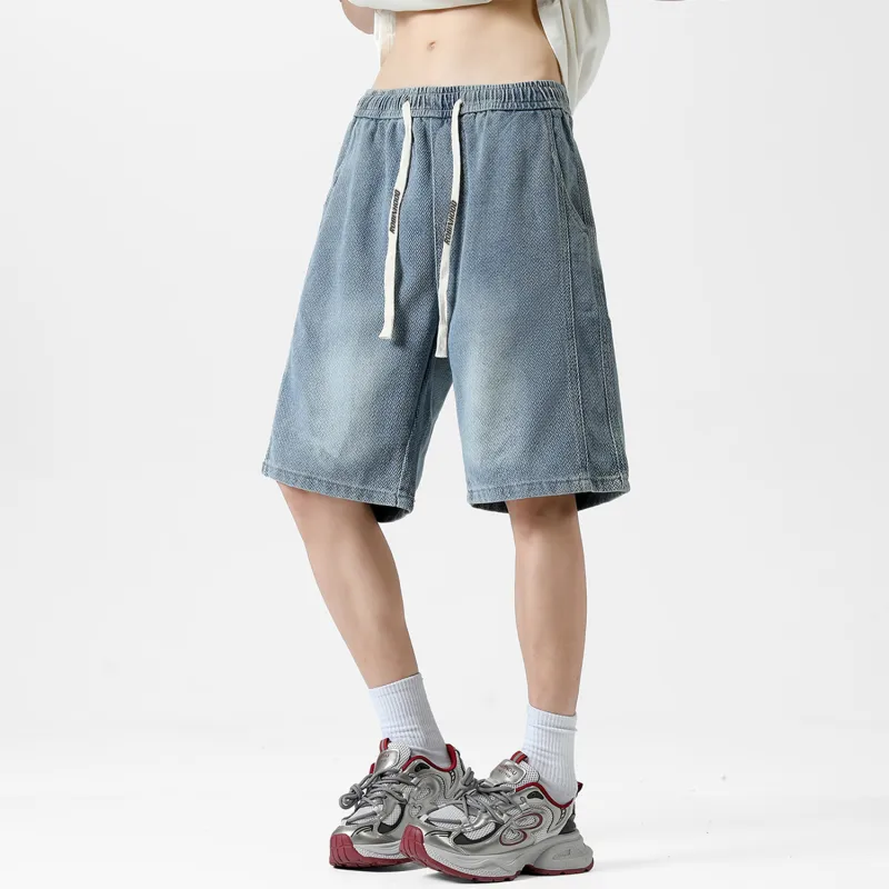 ROBINHOOD Denim Shorts Unisex-3