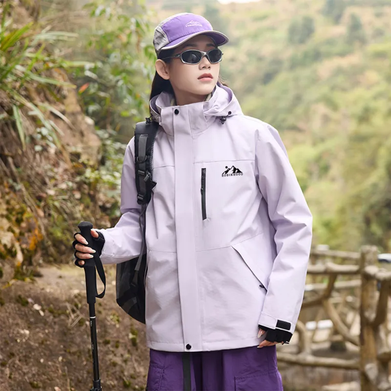 ROBINHOOD Waterproof, Windproof, Breathable, Thermal, Water Repellent Windbreaker Jacket Unisex-58