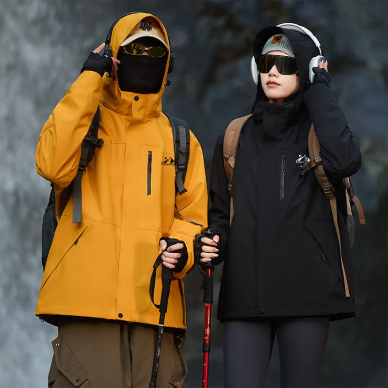 ROBINHOOD Waterproof, Windproof, Breathable, Thermal, Water Repellent Windbreaker Jacket Unisex-30