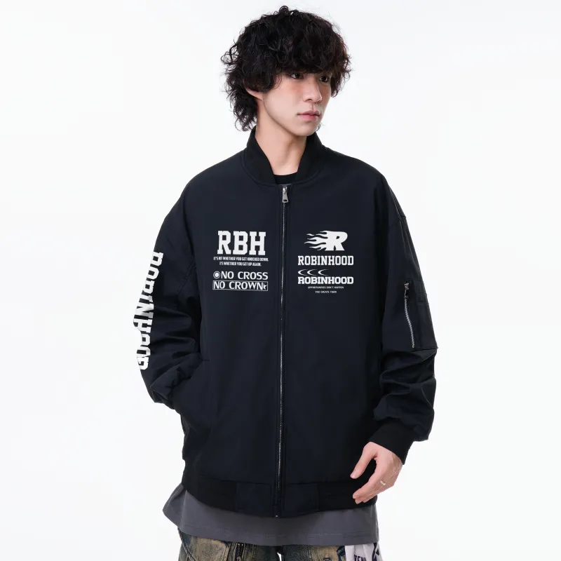 ROBINHOOD Baseball Jacket Unisex-3