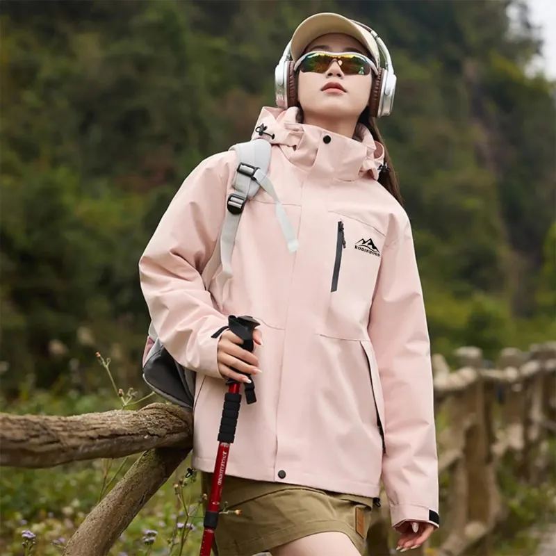 ROBINHOOD Water Resistant Windproof Breathable Wear Resistant Warm Water Repellent Windbreaker Jacket Unisex-41