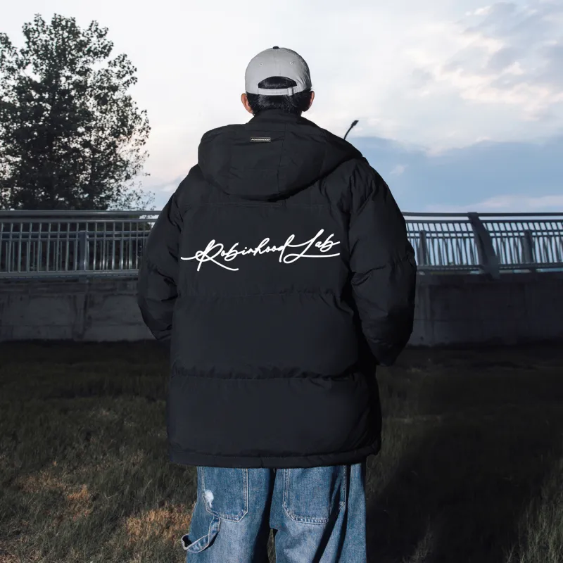 ROBINHOOD Down Jacket Unisex Black-2