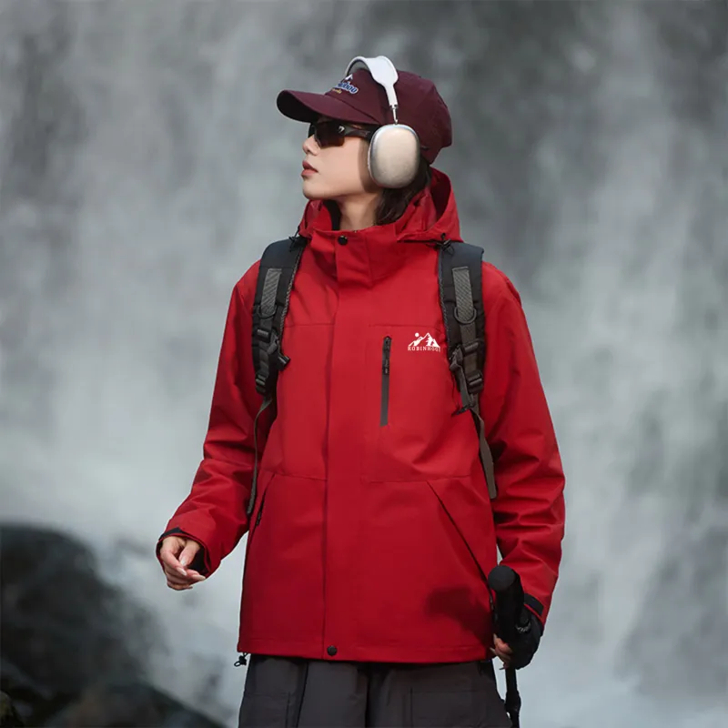 ROBINHOOD Waterproof, Windproof, Breathable, Thermal, Water Repellent Windbreaker Jacket Unisex-37