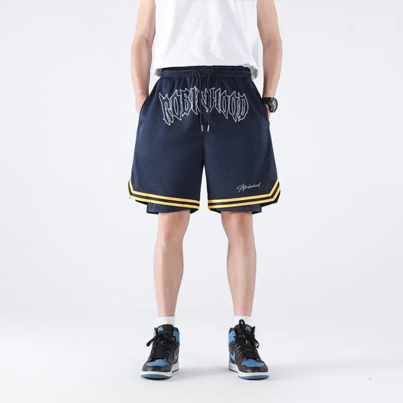 ROBINHOOD Basketball Shorts Unisex-12