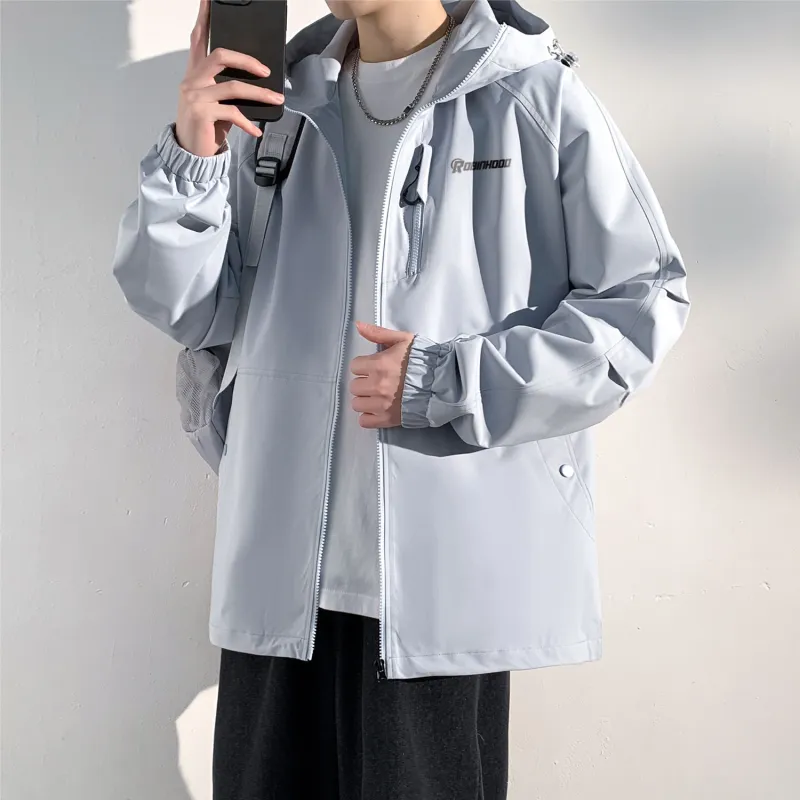 ROBINHOOD Jackets Coats Unisex Black-6