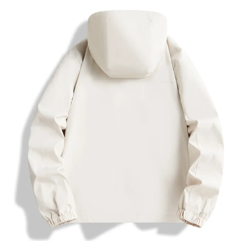 ROBINHOOD Water-Resistant Windproof Breathable Warm Water-Repellent Windbreaker Jacket Unisex-3
