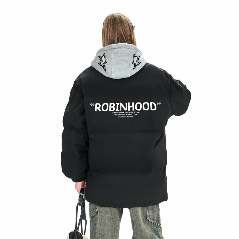 ROBINHOOD Puffer Jackets Unisex-4