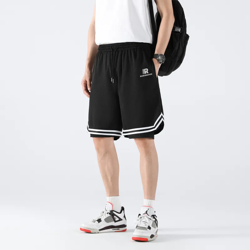 ROBINHOOD Basketball Shorts Unisex-3