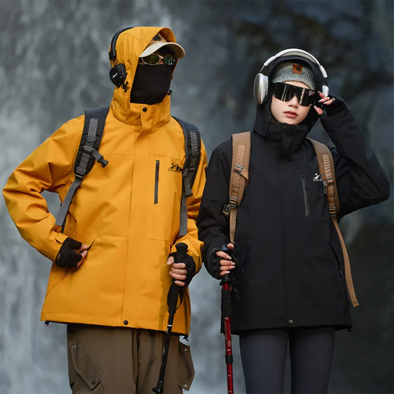 ROBINHOOD Waterproof, Windproof, Breathable, Thermal, Water Repellent Windbreaker Jacket Unisex-29