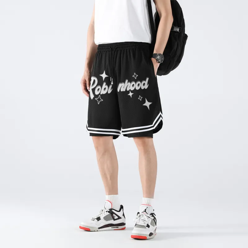 ROBINHOOD Basketball Shorts Unisex-3