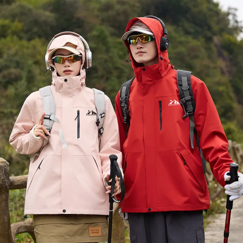 ROBINHOOD Waterproof, Windproof, Breathable, Thermal, Water Repellent Windbreaker Jacket Unisex-13