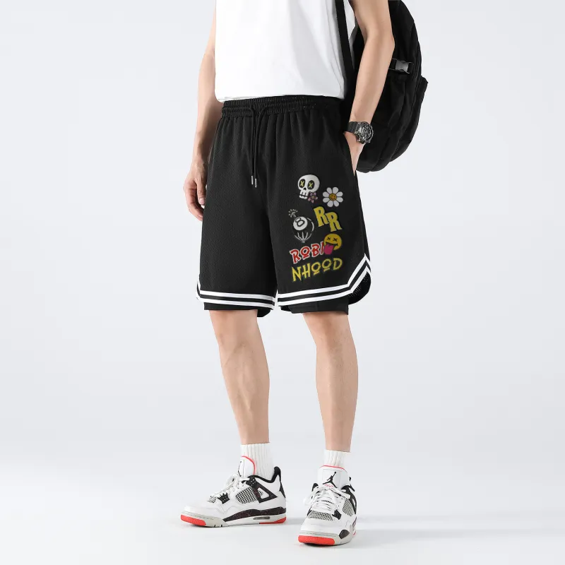 ROBINHOOD Basketball Shorts Unisex-3