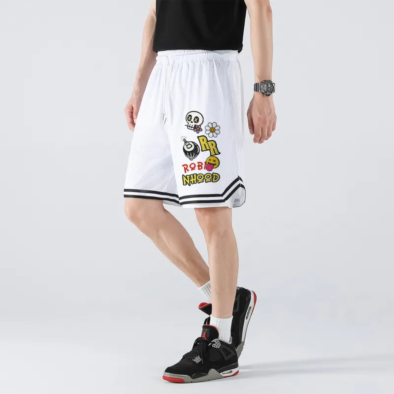 ROBINHOOD Basketball Shorts Unisex-8