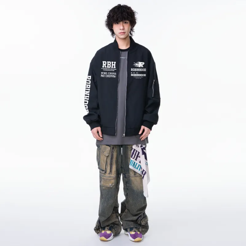 ROBINHOOD Baseball Jacket Unisex-4