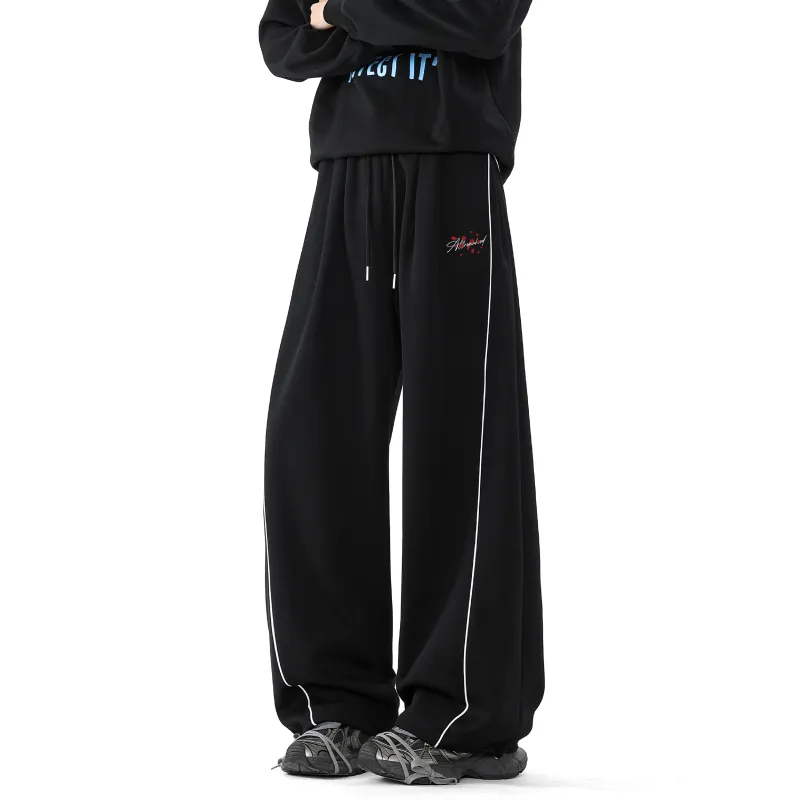 ROBINHOOD Casual Pants Unisex Black-2