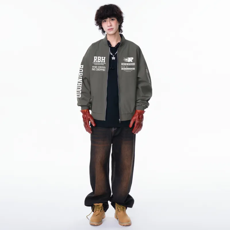 ROBINHOOD Baseball Jacket Unisex-10