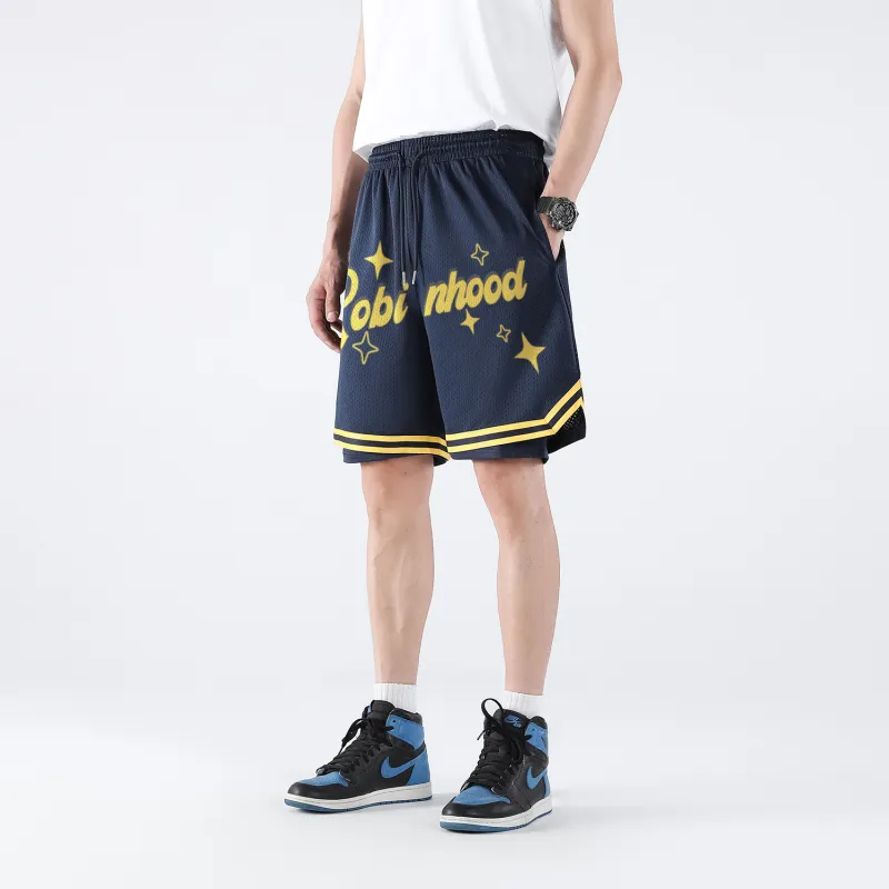 ROBINHOOD Basketball Shorts Unisex-13