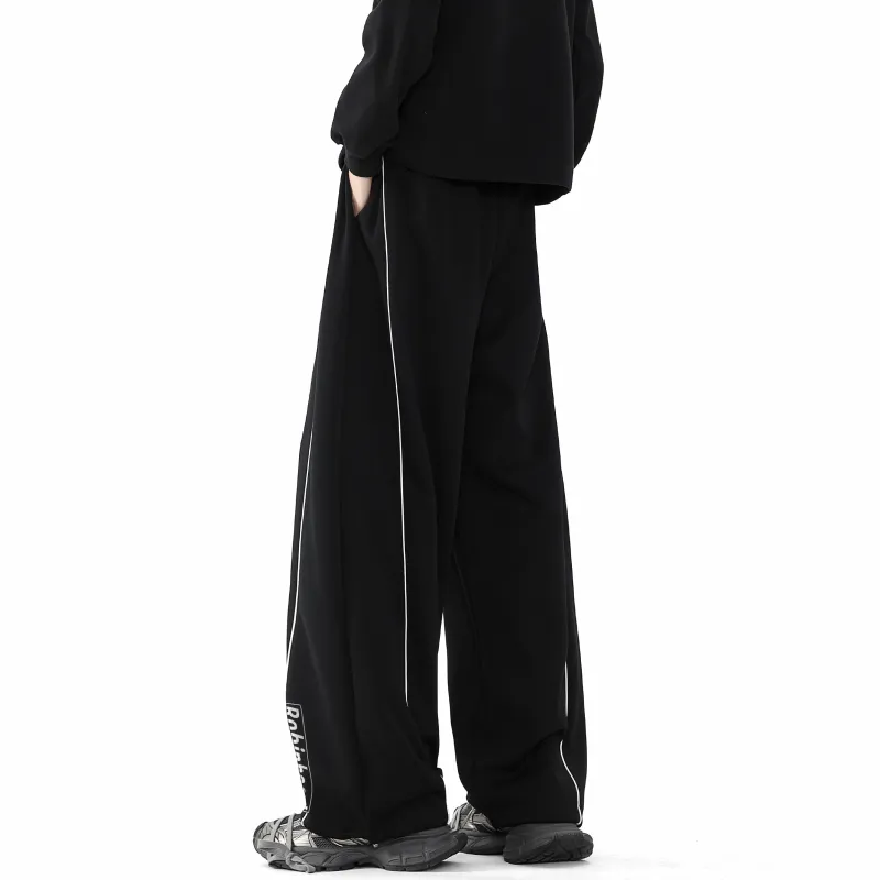 ROBINHOOD Casual Pants Unisex Black-5