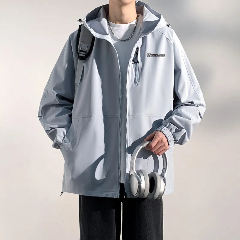 ROBINHOOD Jackets Coats Unisex Black-7