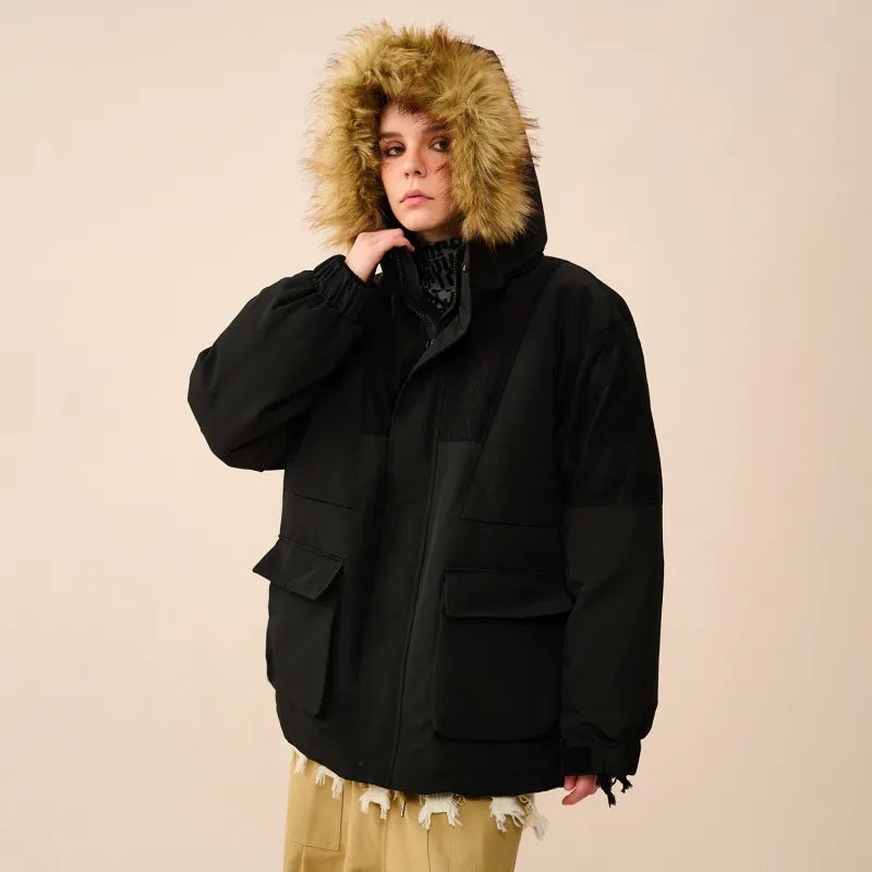 ROBINHOOD Parka Coats Unisex-5