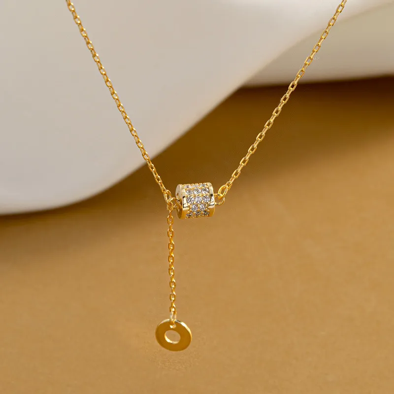 MAXTHINK S925 Silver Necklaces Women's Gold/Silver-1