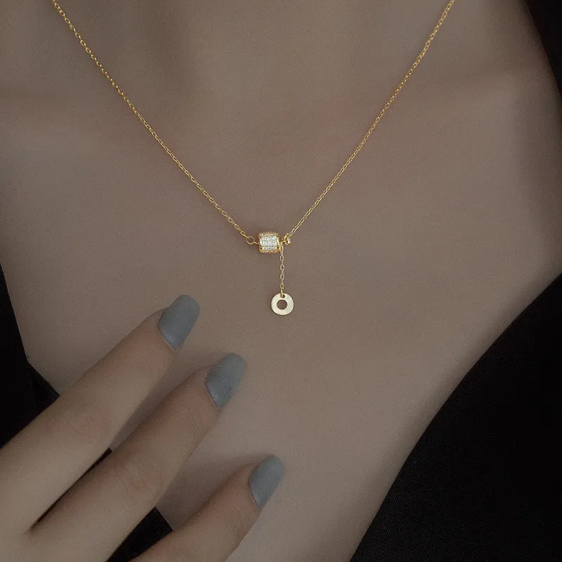 MAXTHINK S925 Silver Necklaces Women's Gold/Silver-2