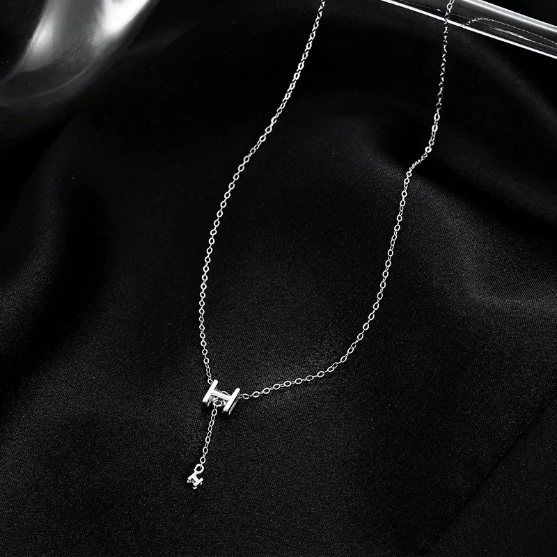 MAXTHINK S925 Silver Necklaces Women's Silver/Gold-5