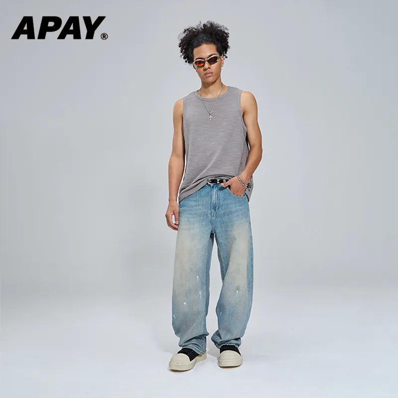 APAY Jeans Unisex Blue-4