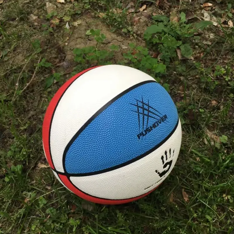 PUSHOVER Basketball Multicolor Size 7 Training Unisex-5