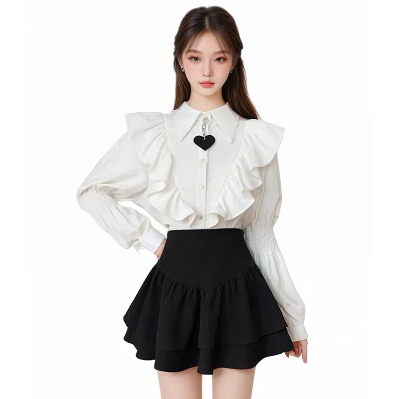 ROBINHOOD Casual Short Skirts Women's Black-6