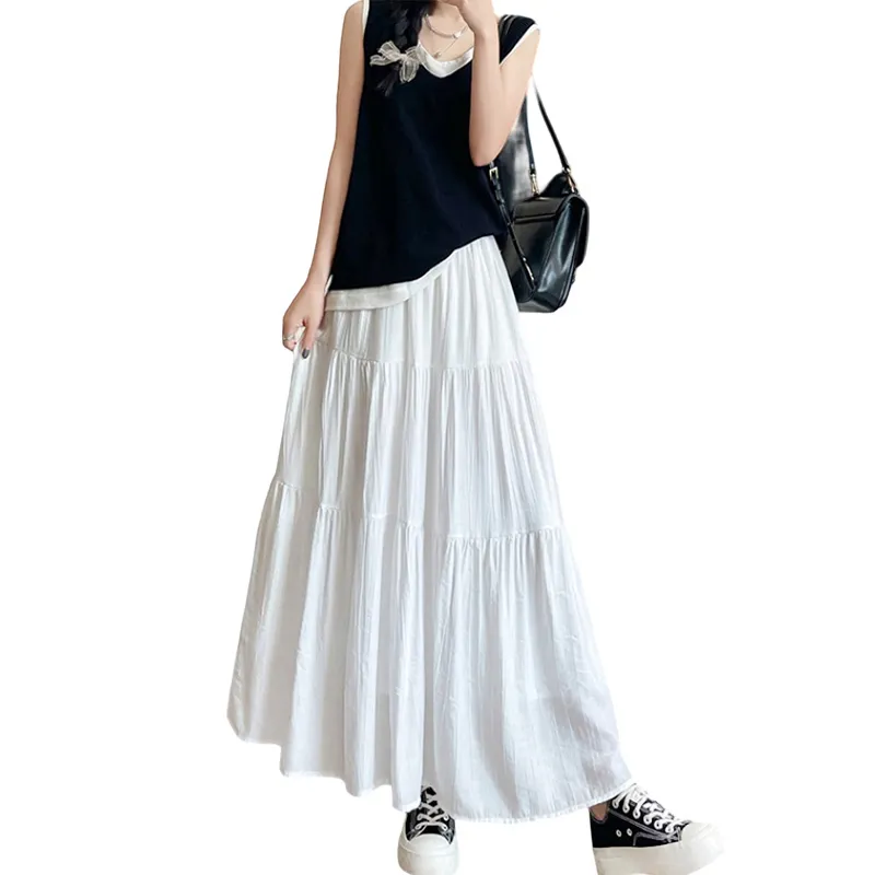 ROBINHOOD Casual Long Skirt Women's-4