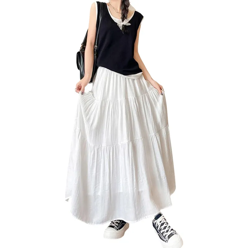 ROBINHOOD Casual Long Skirt Women's-5